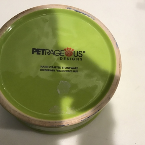 PETRAGEOUS CAT FEEDING/WATER CERAMIC BOWL - Picture 5 of 5